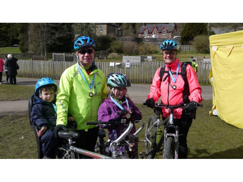 Callander Cycle Challenge 2016 Rotary Club of Motherwell & Wishaw